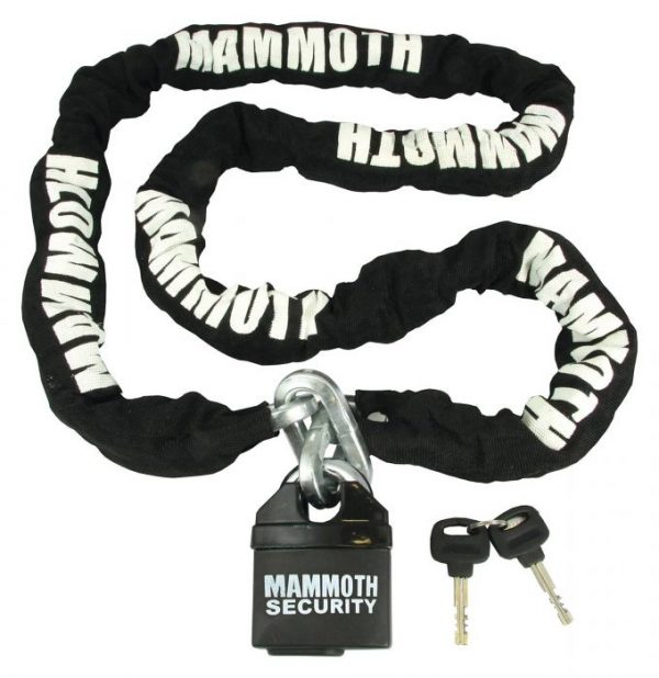 Mammoth 10mm Square Lock & Chain 1.8m length