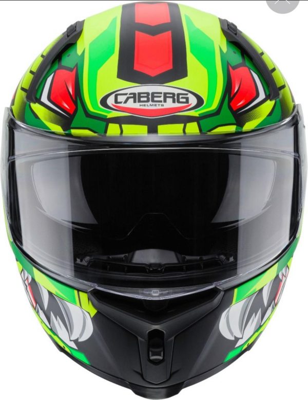 Caberg Avalon Giga Matt Black / Yellow / Red